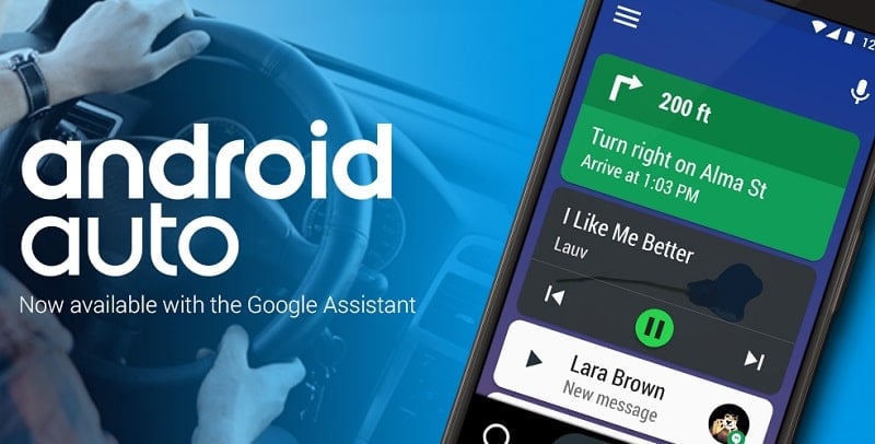 Android Auto – Google Maps, Media & Messaging