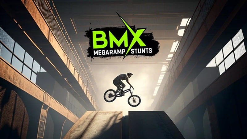 BMX Megaramp Stunts