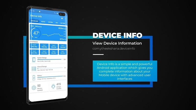 Device Info: System & CPU Info