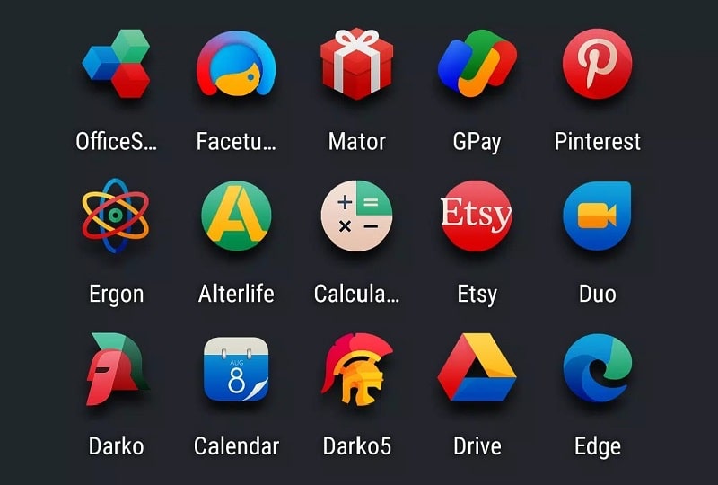 Ergon Icon Pack