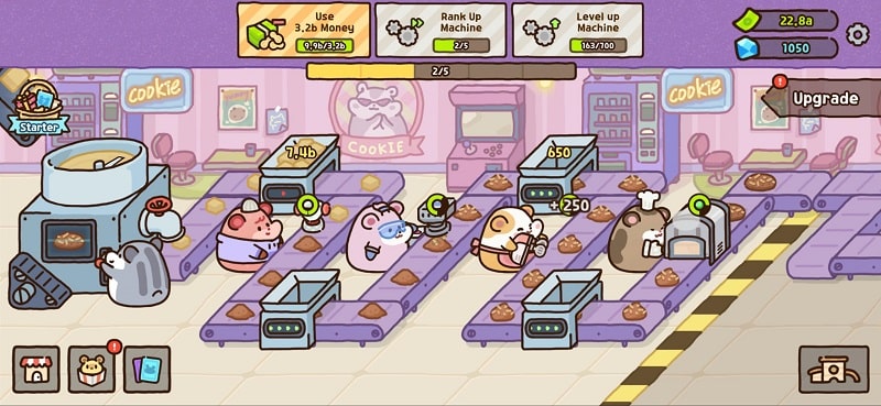 Hamster cookie Factory