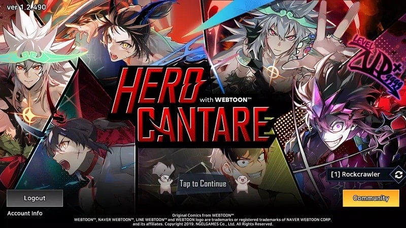 Hero Cantare with WEBTOON