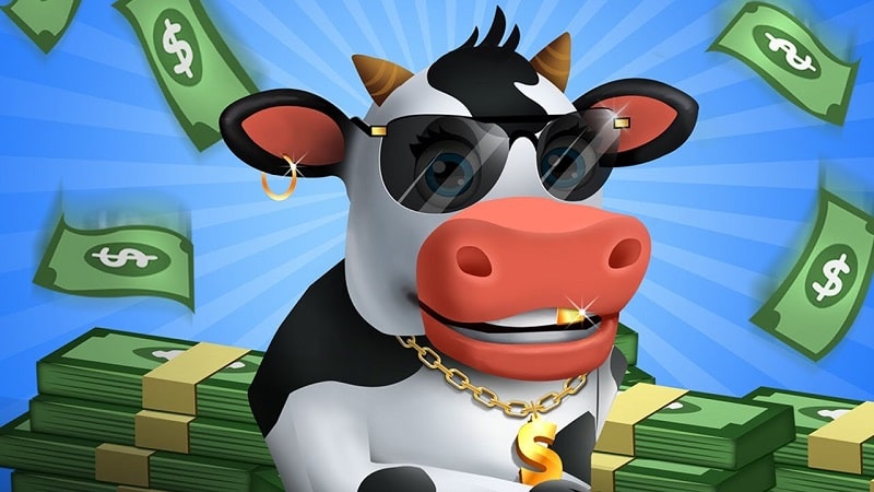 Idle Cow Clicker