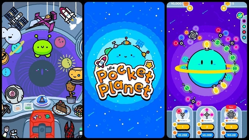 Idle Pocket Planet