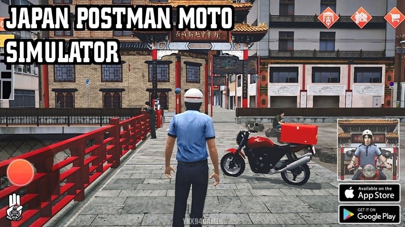 Japan Postman Moto Simulator