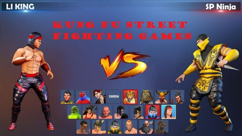 Kung Fu Street Fighting Games