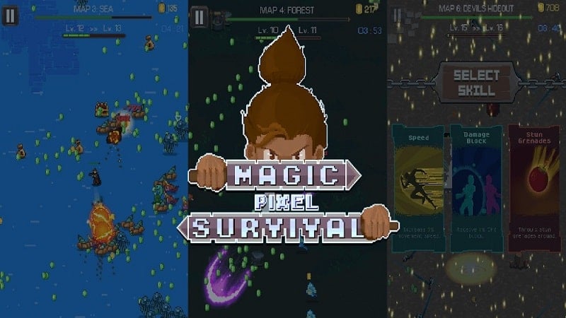 Magic Pixel Survival