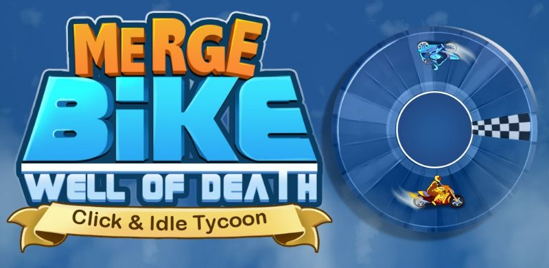 Merge Bike game Idle Tycoon