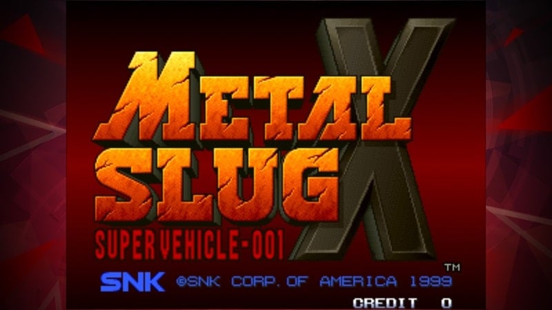 METAL SLUG X ACA NEOGEO