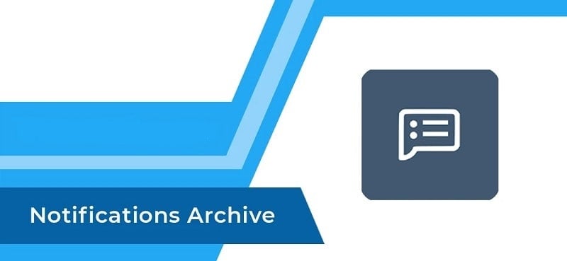 Notifications archive