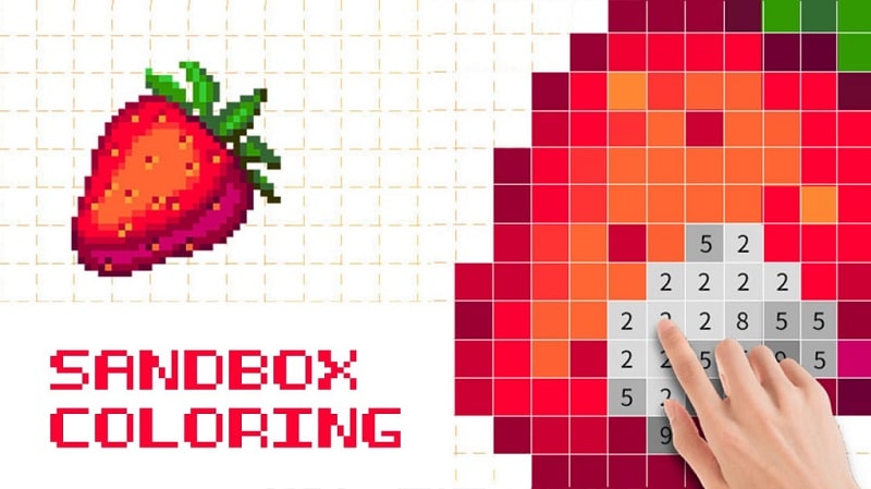 Sandbox Pixel Coloring