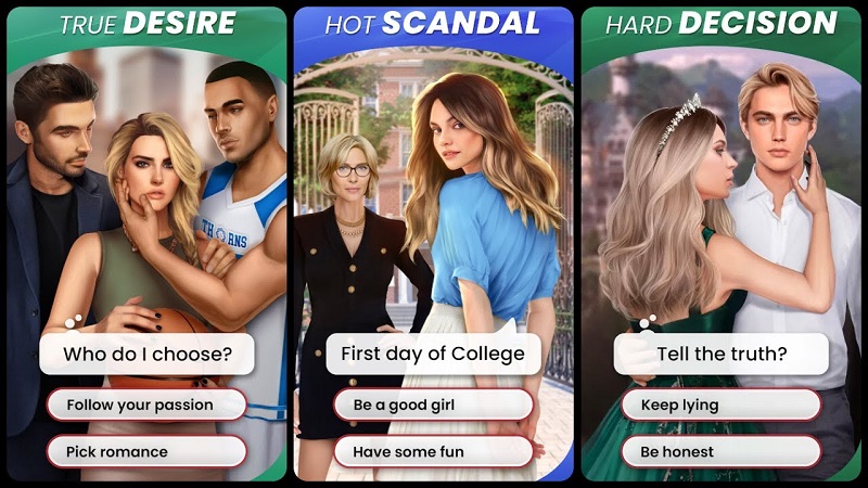 Scandal: Interactive Stories