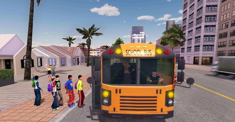 School Bus Game Pro