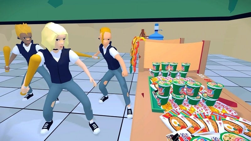 School Cafeteria Simulator