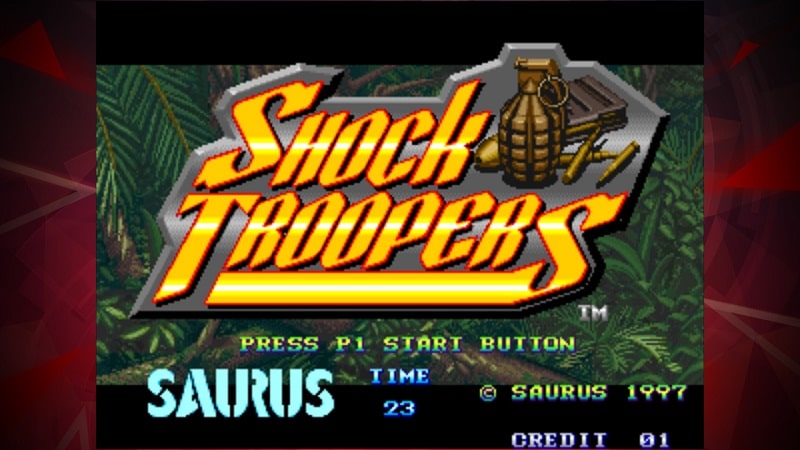 SHOCK TROOPERS ACA NEOGEO