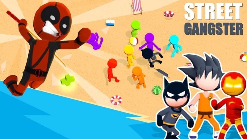 Stickman 3D – Street Gangster