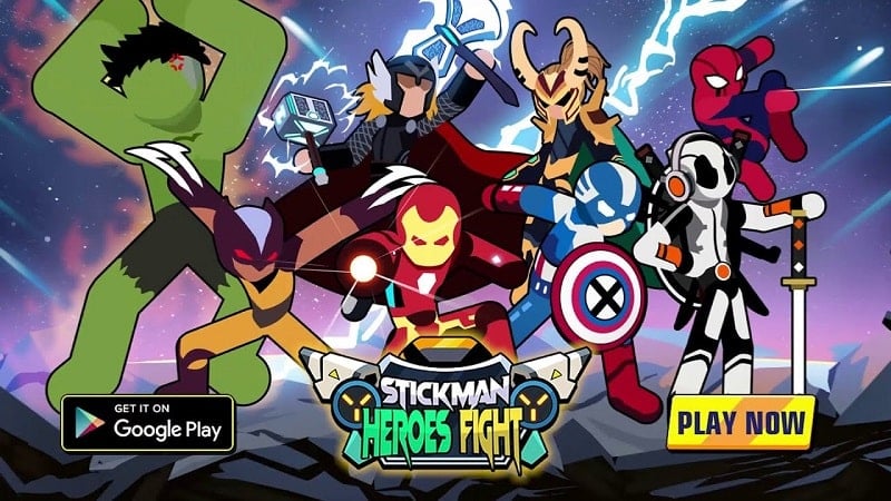 Stickman Heroes