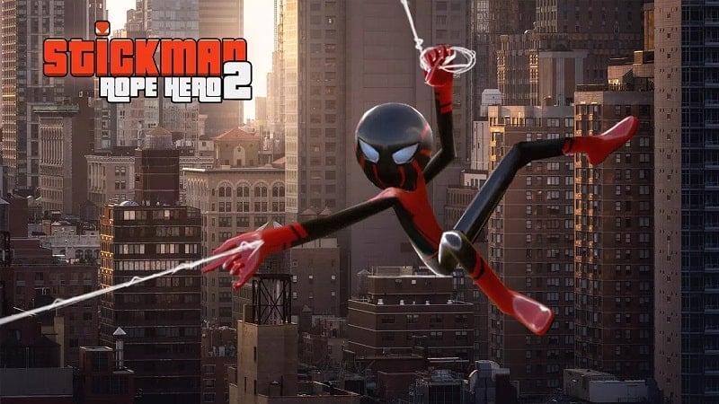 Stickman Rope Hero 2