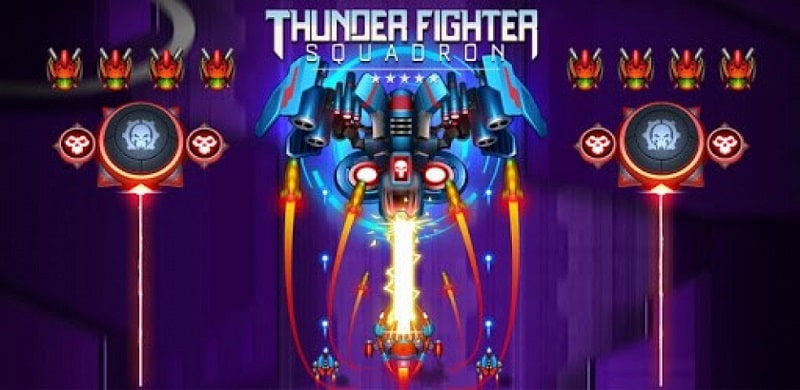 Thunder Fighter Superhero