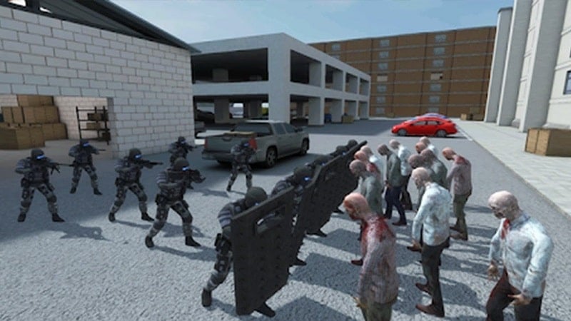 Zombie Combat Simulator